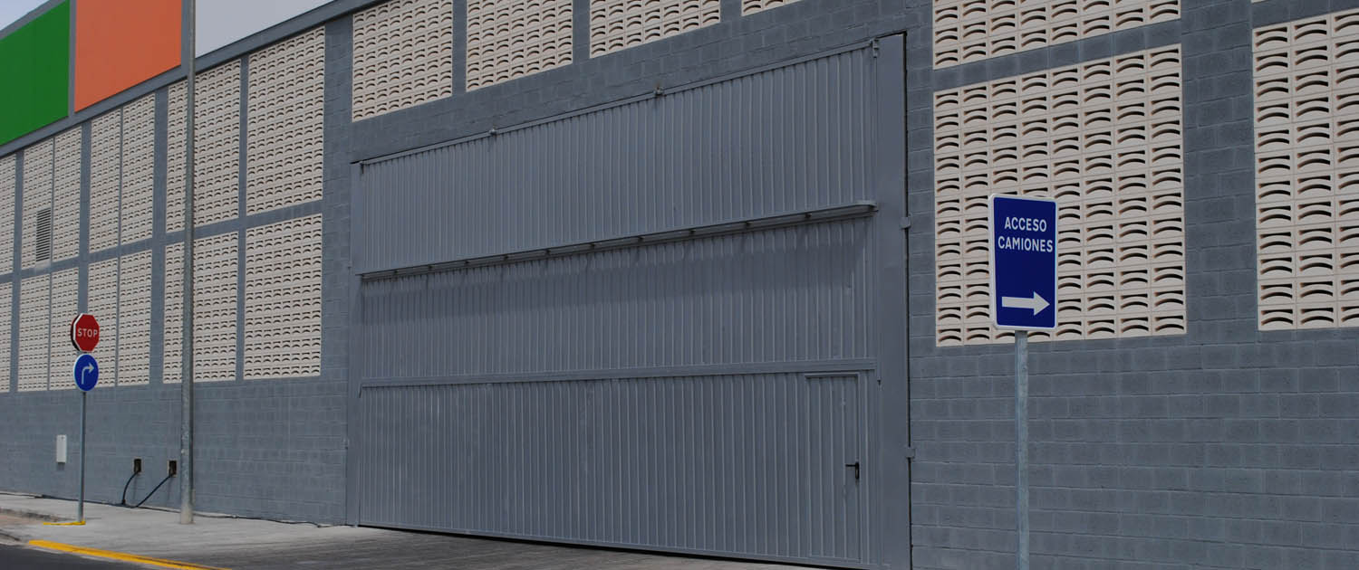 puertas industriales leroy merlin
